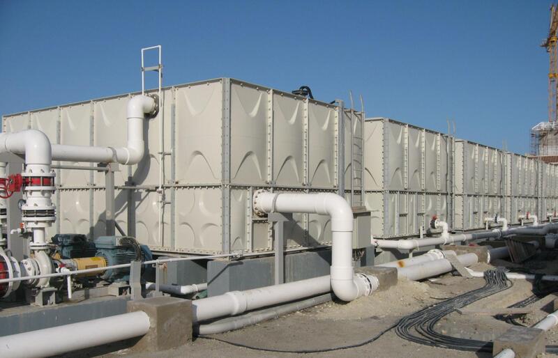 Bể xử lý nước thải Composite lắp ghép