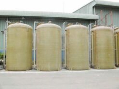 Bể xử lý nước thải Composite trụ đứng