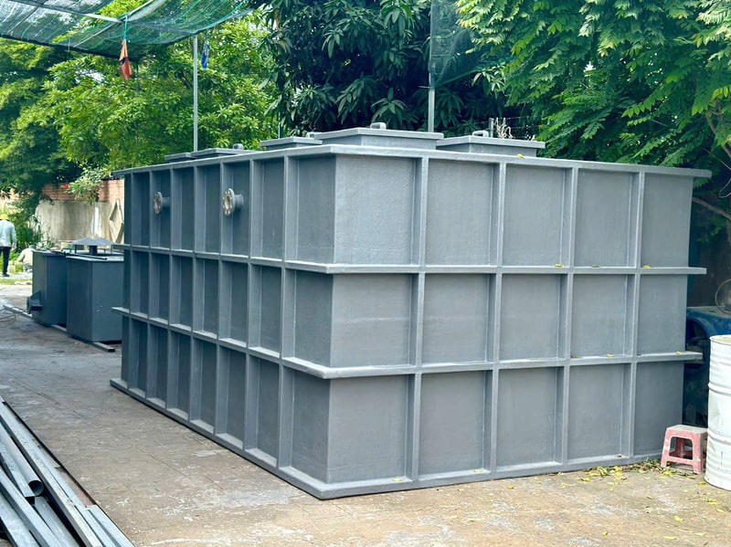 Bồn Composite chứa hóa chất lắp ghép - Ảnh 2