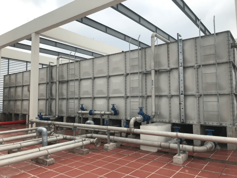 Bồn Composite chứa hóa chất lắp ghép - Ảnh 3