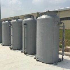 Bồn Composite chứa hóa chất trụ đứng