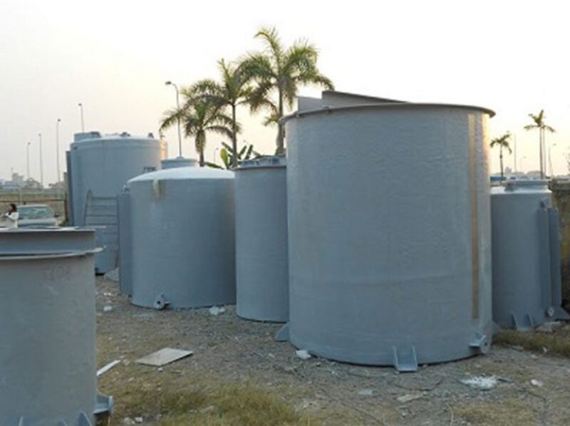 Bồn Composite chứa hóa chất trụ đứng - Ảnh 4
