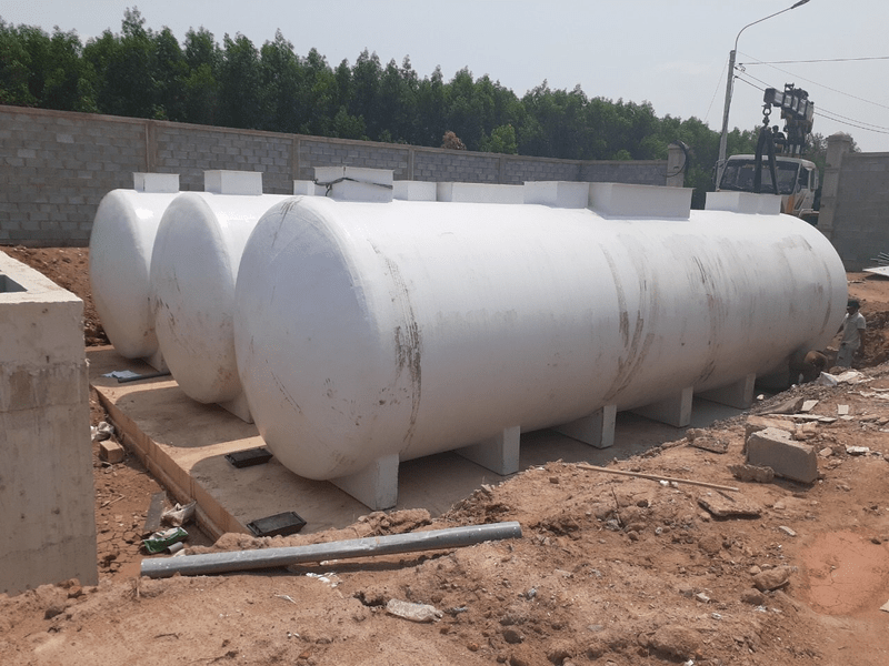 Bồn tự hoại Composite trụ ngang