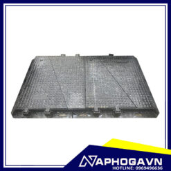 Nắp Bể Cáp Gang 4 Cánh Vỉa Hè