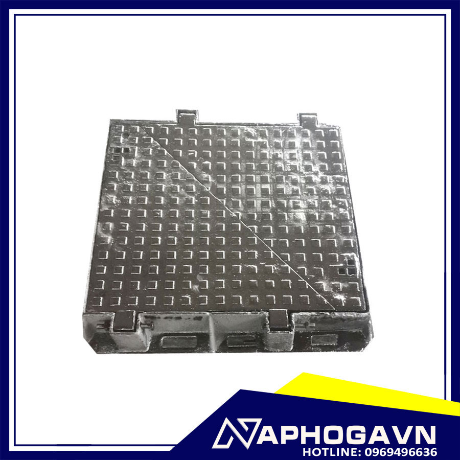 Nắp Bể Cáp Gang 2 Cánh Vỉa Hè